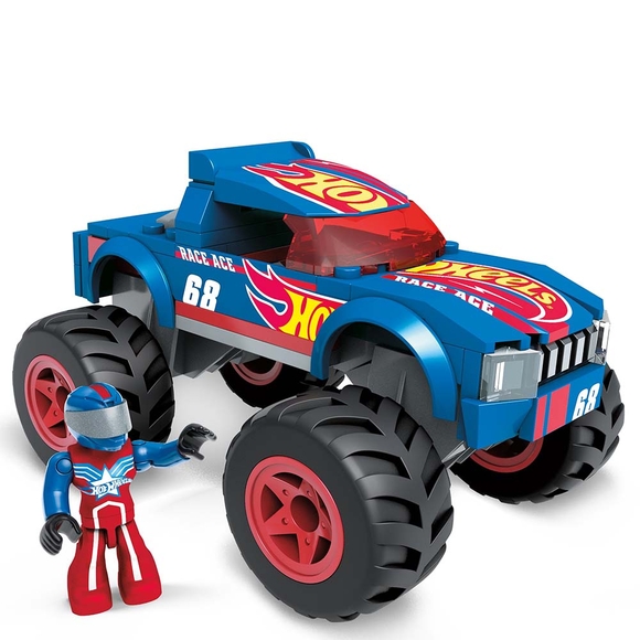 Mega Bloks Hot Wheels Race Ace Monster Truck HDJ93