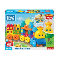 Mattel Mega Bloks - Mega Bloks Müzikli Alfabe Treni FWK22