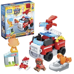 Mattel Mega Bloks - Mega Bloks Paw Patrol Marshall’ın İtfaiyesi GYJ01