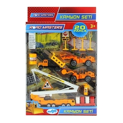 Mega Die Cast İnşaat Seti 20 Parça JP5105 - Thumbnail