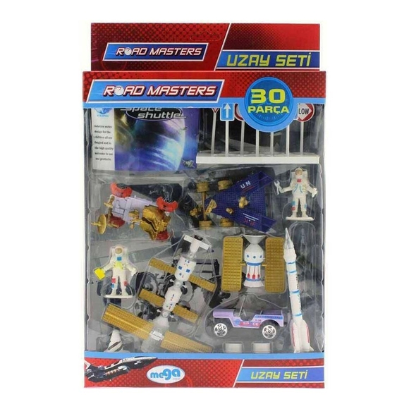 Mega Die Cast Uzay Seti 30 Parça P8105