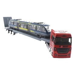 Mega Metro Vagonu ve Taşıyıcı Tır 1045G - Thumbnail