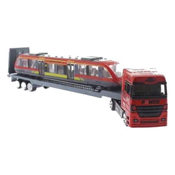 Mega Metro Vagonu ve Taşıyıcı Tır 1045G
