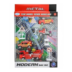 Mega Modern Şehir Araçları Seti 0790A - Thumbnail