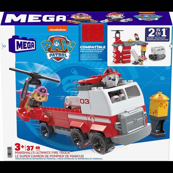 Mega Paw Patrol Marshall’ın Büyük İtfaiye Aracı HHN05