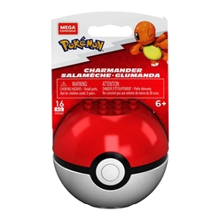 Mattel Mega Bloks - Mega Pokemon Poke Ball Charmander GVK62