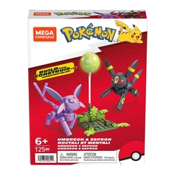 Mattel Mega Bloks - Mega Pokemon Umbreon & Espeon HGC21