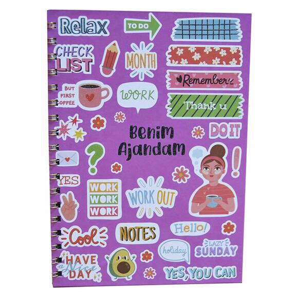 Melimelek Benim Ajandam Sticker 1 Dd-021