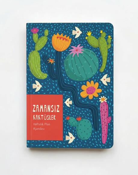 Melimelek Kaktüs Zamansız Ajanda 2 Mmk-015