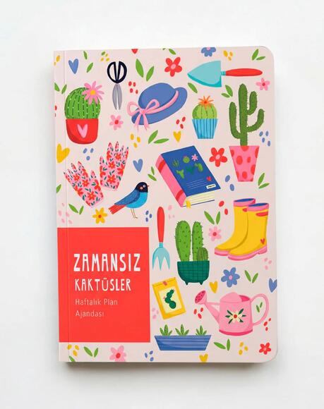 Melimelek Kaktüs Zamansız Ajanda 4 Mmk-015