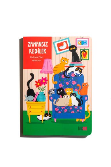 Melimelek Kediler Zamansız Ajanda 1 Tb-022