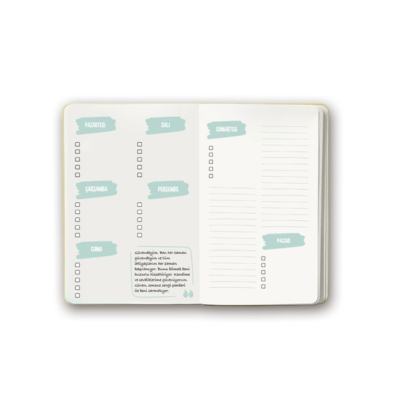 Melimelek Zamansız Ajanda Bej