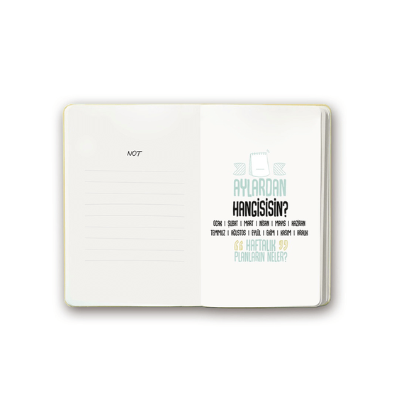 Melimelek Zamansız Ajanda Bej