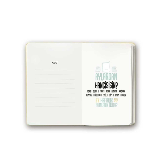 Melimelek Zamansız Ajanda Mor