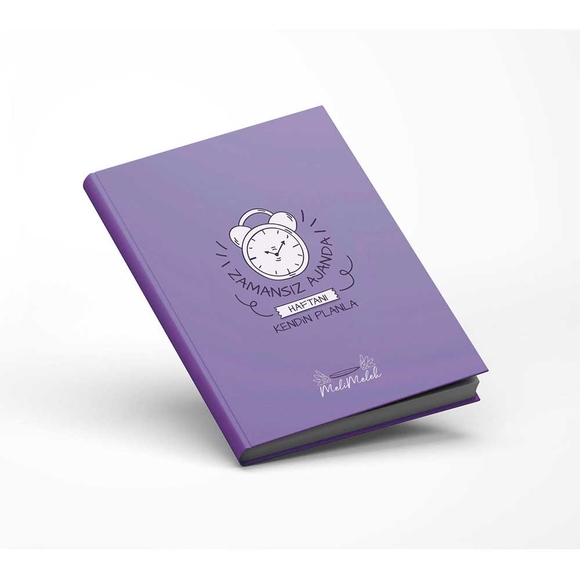 Melimelek Zamansız Ajanda Mor