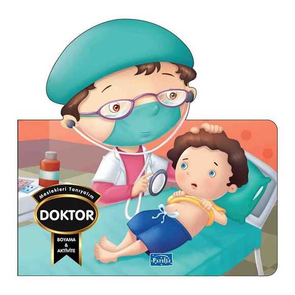 Meslekleri Tanıyalım - Doktor - Boyama & Aktivite