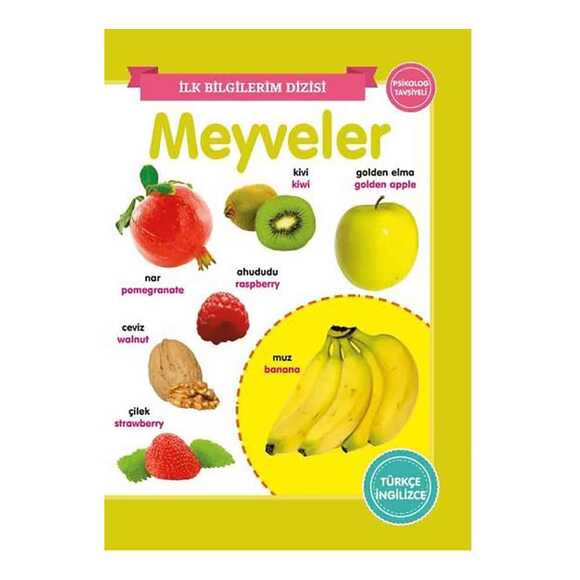 Meyveler - İlk Bilgilerim Dizisi