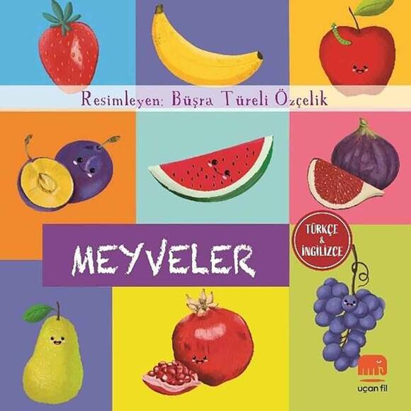 Meyveler - Türkçe İngilizce