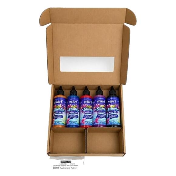 Miart Magic Slime 90 Ml x 5’Li Set - Karışık Set