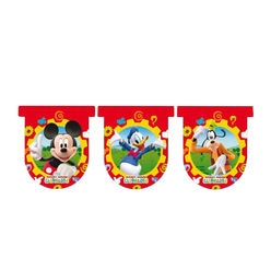 Mickey Mouse Baskılı Bayrak Seti - Thumbnail