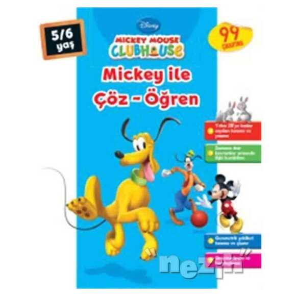 Mickey Mouse Clubhouse - Mickey ile Çöz - Öğren (5-6 Yaş)