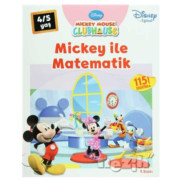 Mickey Mouse Clubhouse - Mickey ile Matematik (4/5 Yaş)