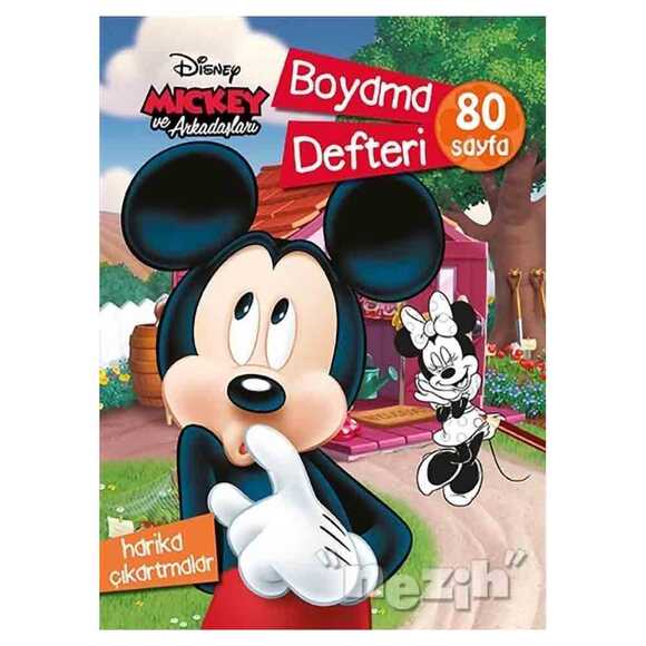 Mickey ve Arkadaşları Boyama Defteri