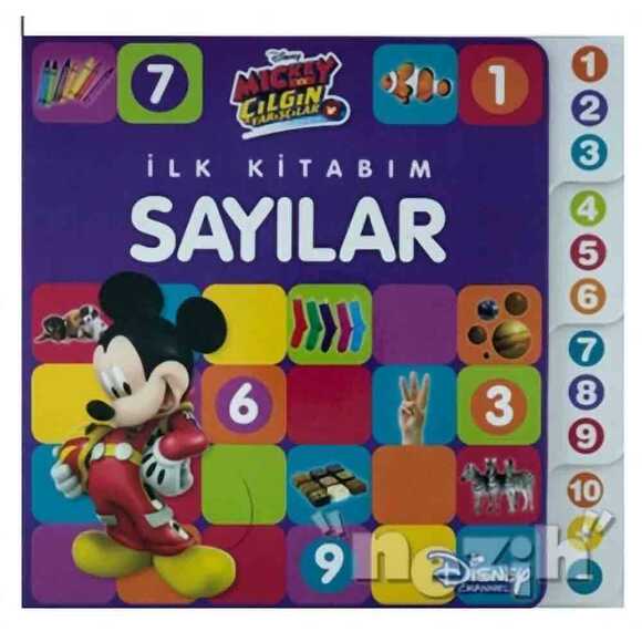 Mickey ve Çılgın Yarışçılar - İlk Kitabım Sayılar