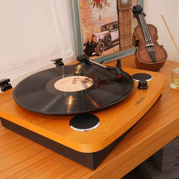 Mikado Nostalgia MN-P235 Voyager Pikap Ahşap USB-BT 3.5mm Auxın&Rcao Destekli Müzik Kutusu