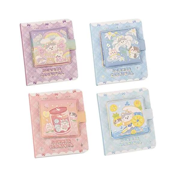 Mikro Minish Carnival Squishy Mini Not Defteri 128 Yaprak Mini-30