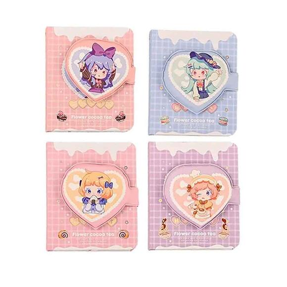 Mikro Minish Heart Squishy Mini Not Defteri 128 Yaprak Mini-40