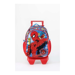 Şahin Mikro Ottonya - Mikro Otto Spiderman Çekçekli İlkokul Çantası Check 41359