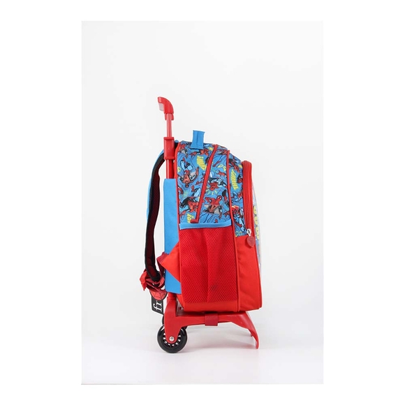 Mikro Otto Spiderman Çekçekli İlkokul Çantası Check 41359