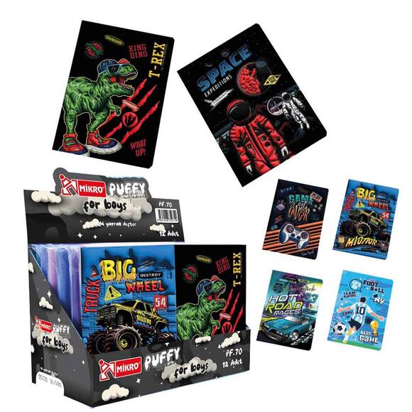 Mikro Puffy Foy Boys Not Defteri PF-70