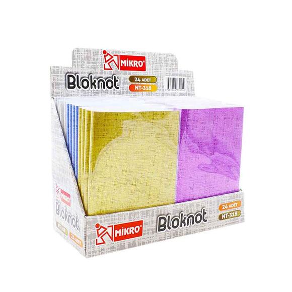 Mikro Pvc Kapaklı Çizgili Bloknot Nt-318