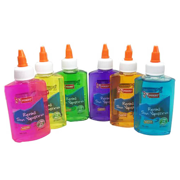 Mikro Renkli Sıvı Yapıştırıcı 120 ml MK-120