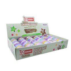 Mikro - Mikro Simli Desenli Bant Bnt-1242