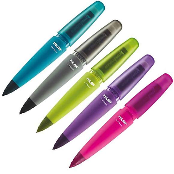 Milan Capsule Mekanik Kurşun Kalem + 2 Adet Silgi Bmy10298