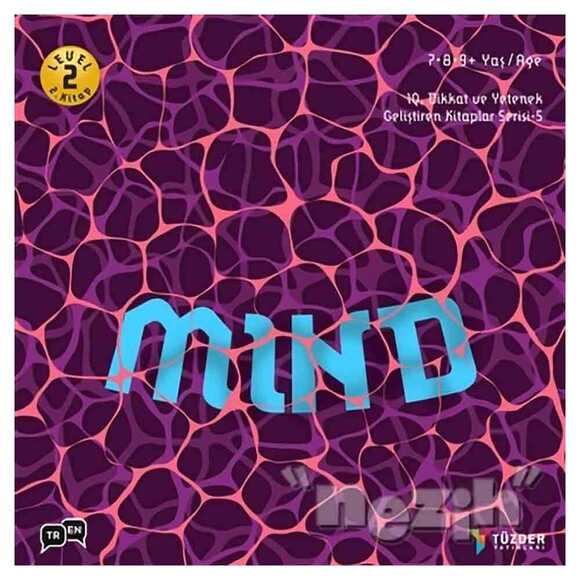 Mind - IQ Dikkat ve Yetenek Geliştiren Kitaplar Serisi 5 (Level 2) (7-8-9 Yaş)