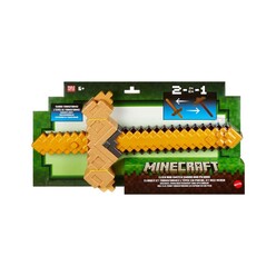 Mattel Minecarft - Minecraft Kılıç ve Kazma 2 in 1 50 Cm JKC15