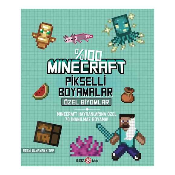 Minecraft Pikselli Boyamalar - Özel Biyomlar