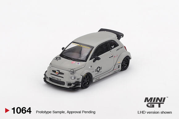 Mini GT 1:64 Abarth 595 LB-WORKS x Abas Works Fighters MGT01064