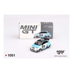 Mini GT - Mini GT 1:64 Abarth 595 LB-Works X Abas Works Grey MGT00995