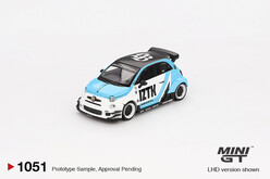 Mini GT 1:64 Abarth 595 LB-Works X Abas Works Grey MGT00995 - Thumbnail