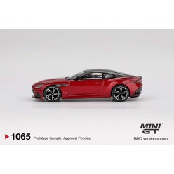 Mini GT 1:64 Aston Martin DBS Hyper Red MGT01065 - Thumbnail