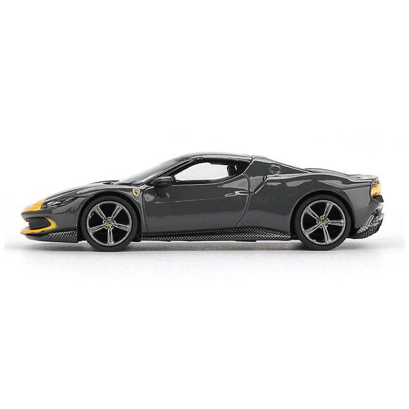 Mini GT 1:64 BBR Ferrari 296 GTB Assetto Fiorano Grigio Scuro BBRFER64007