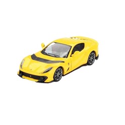 Mini GT 1:64 BBR Ferrari 296 GTB Giallo Modena BBRFER64005 - Thumbnail