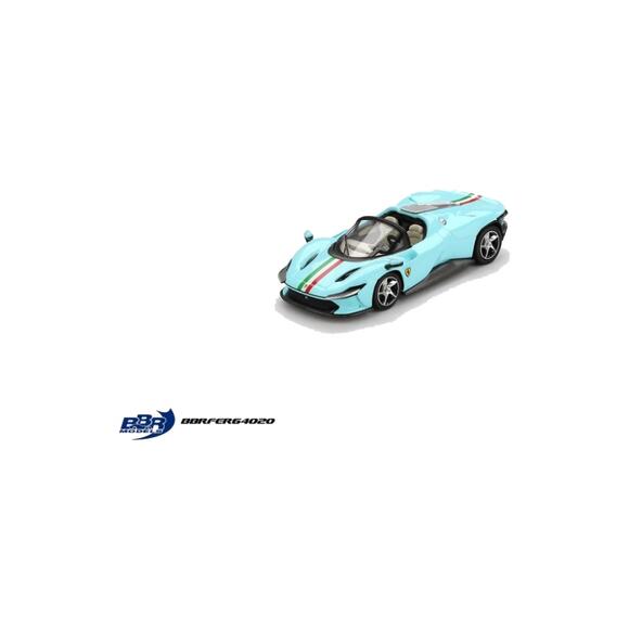 Mini GT 1:64 Ferrari SP3 Daytona Light Blue BBRFER64020
