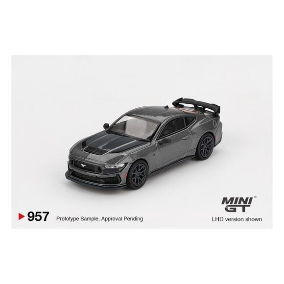 Mini GT 1:64 Ford Mustang Dark Horse 2024 Carbonized Gray MGT00957-BL