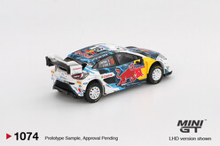 Mini GT 1:64 Ford Puma Rally1 #16 M-Sport Ford WRT 2024 Rally Finland 3rd Place MGT01074 - Thumbnail